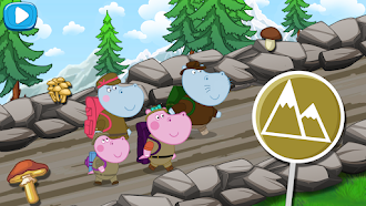 Game screenshot カバの家族：マウンテンキャンプ mod apk