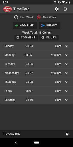 Rotschy App Screen 2