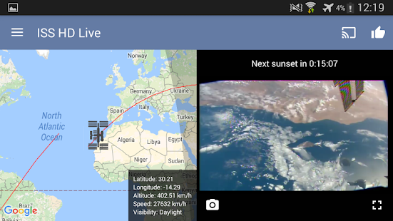 ISS HD Live | For family Screenshot