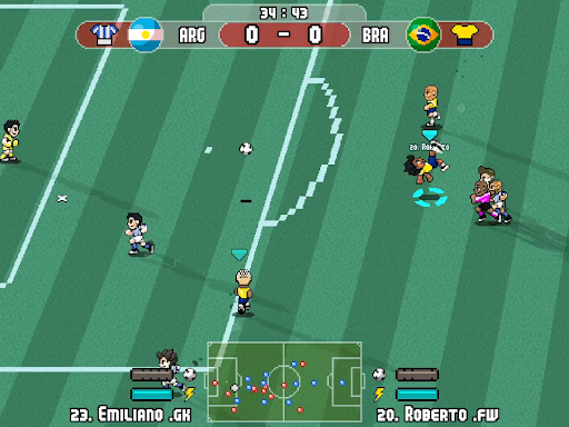 Pixel Cup Soccer - Lite screenshot 18