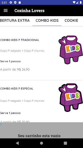 Coxinha Lovers Screen 2