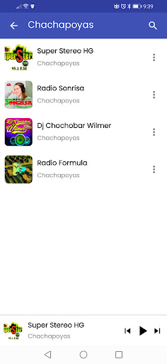 Perú Radios Screen 3