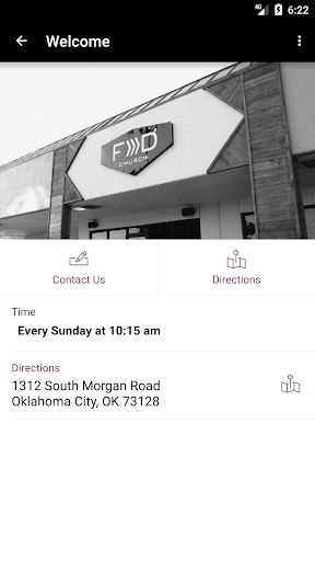 Forward Church OK Screen 2