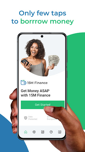 15M Finance: Borrow Money App Screen 2