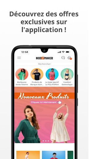 Modepanier Screenshot 1 - AppWisp.com