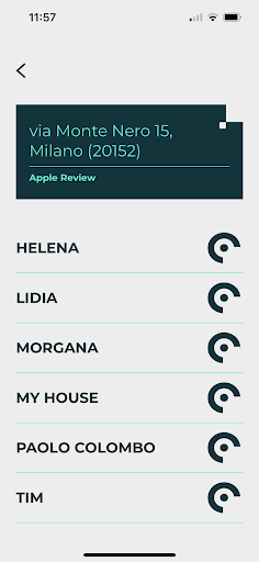 Android application QRCALL screenshort