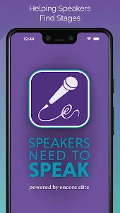 Speakers Need To Speak