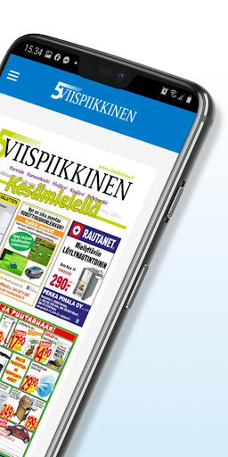 Viispiikkinen – päivän lehti Screen 2