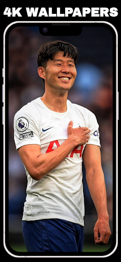 Android application Son Heung Min wallpaper screenshort