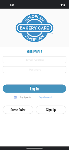 Android application EA Bake screenshort