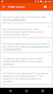 Transit Tracker+ - Portland Screenshot
