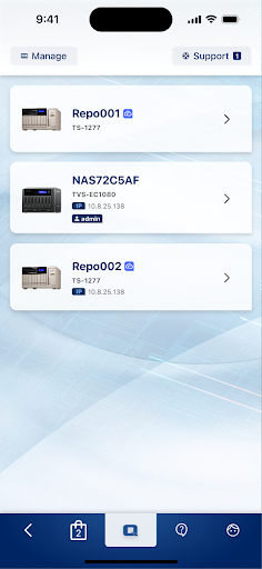 MyQNAP Screen 3