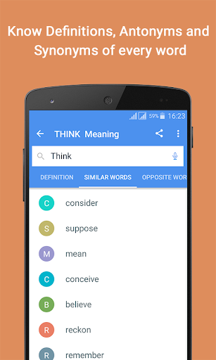 English Hindi Dictionary Screen 3