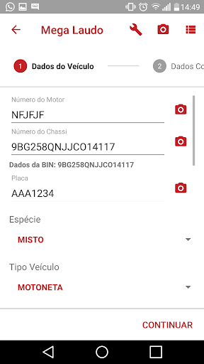 Mega Laudo Screen 2