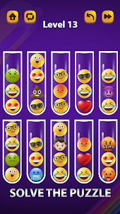Emoji Sort Puzzle Master Game