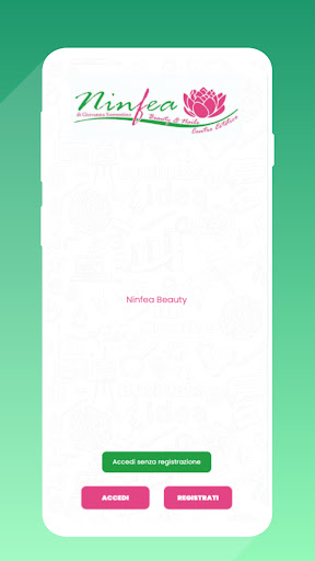 Android application Ninfea Beauty & Nails screenshort