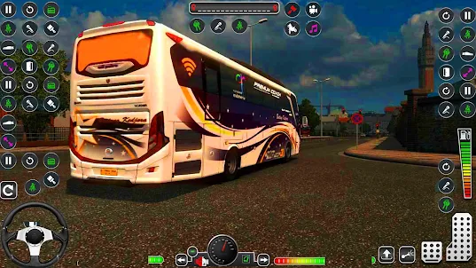 Real City Coach Bus Games 3D