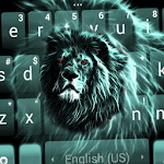 Cover Image of Télécharger Luminous Lion Keyboard Theme  APK