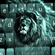  Luminous Lion Keyboard Theme 