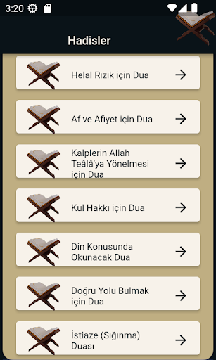 Günlük Dualar Hadis Duaları