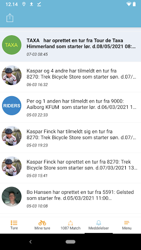 JustGO Cycling Screen 3