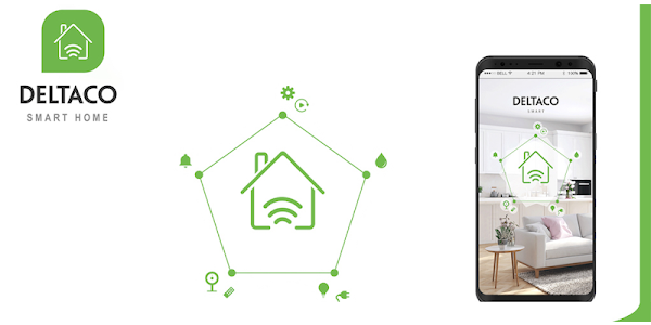 Deltaco Smart Home Steckdosen AdapterAussen IP 4413 AWiFi 2,4 GHz App