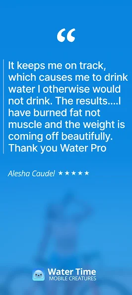 Water Time Tracker & Reminder Display Captures 6