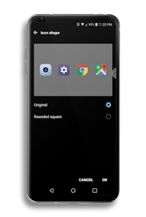 Echo Theme for LG V30 & LG G6 Captura de tela