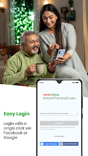 Hero FinCorp Personal Loan App Screenshot