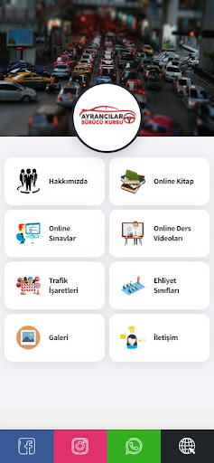 Android application Ayrancılar Sürücü Kursu screenshort