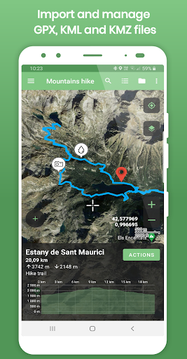 Tracklia: GPX, KML, KMZ & maps - Tools - apps