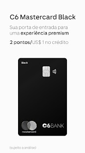 C6 Bank: Cartão, Conta e Mais! Screenshot