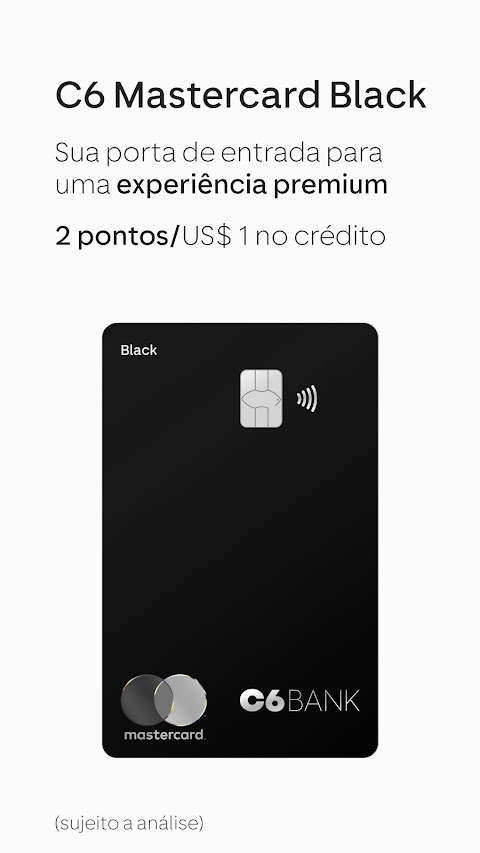 C6 Bank: Cartão, Conta e Mais!のおすすめ画像3