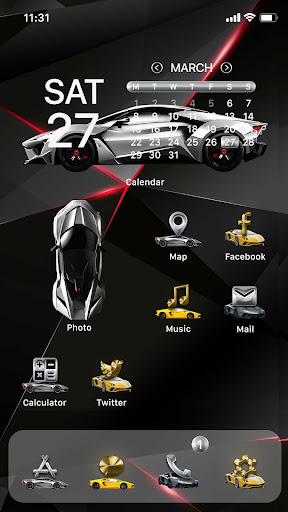 Android application Wow Sports Car 1 - Icon Pack screenshort