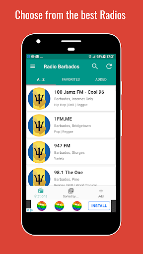 Barbados Radio Stations Screen 2