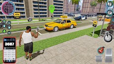 市 タクシー 運転： タクシー ゲームのおすすめ画像1