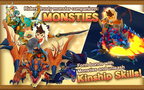 Monster Hunter Stories MOD APK v1.0.4 (Unlimited Money/Max Level) poster-2