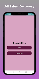 Deleted All Files Recovery -Photo audio and Videos 5.03 screenshots 1