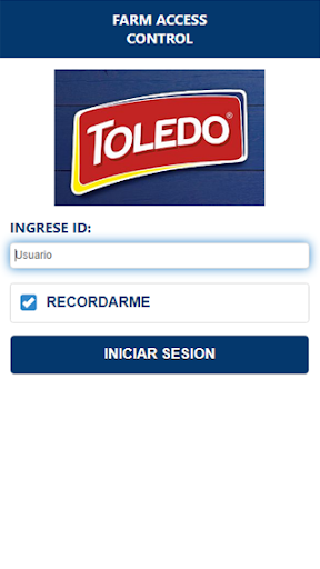 Android application Farm Access Control - Toledo screenshort