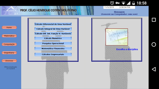 Prof. Célio Moliterno Screen 2