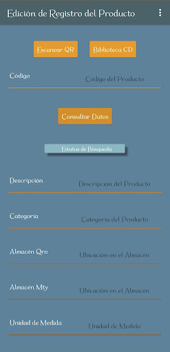Control de Almacén Screen 2