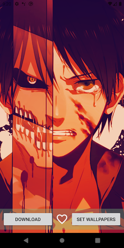 Ataque de anime en Titán fondo de pantalla HD