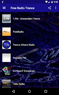 Free Radio Trance - Electronic Screenshot