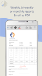 screenshot of Timesheet PDF -Track your time