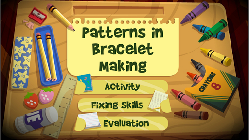 Android application Patterns in Bracelet Making screenshort