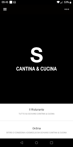 Android application Schiano Cantina & Cucina screenshort