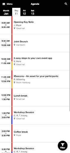 CCEP Event App Screen 3