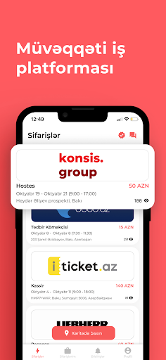Android application TEZISH: Freelance Jobs screenshort