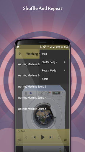 Washing Machine Sounds Screen 2