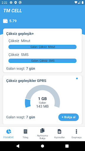 TMCELL Şahsy Otag Screenshot 3 - AppWisp.com
